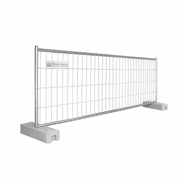 Bauzaun 11 kg halbhoch  3,5 x 1,2 m Drahtstärke 3,2 x 3,2 mm