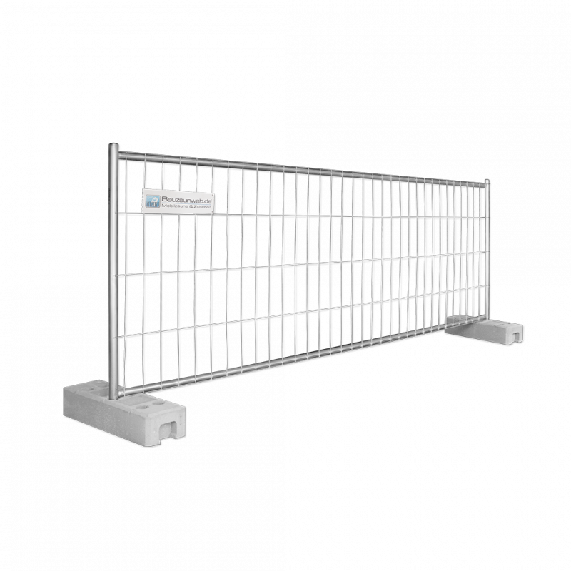 Bauzaun 11 kg halbhoch  3,5 x 1,2 m Drahtstärke 3,2 x 3,2 mm