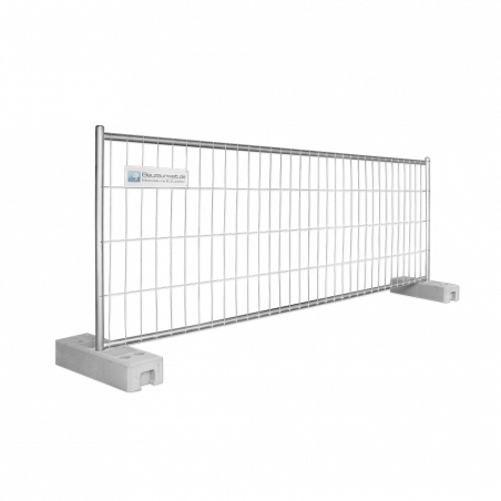 Bauzaun 11 kg halbhoch  3,5 x 1,2 m Drahtstärke 3,2 x 3,2 mm