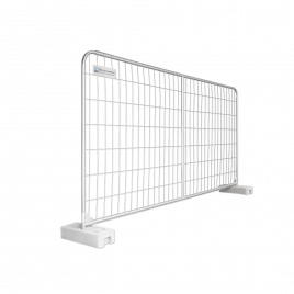 Bauzaun 15,5 kg Round Top - Rundrahmen Drahtstärke 3,2 x 3,2 mm