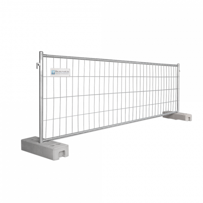 Bauzaun 1,12 m, Haken & Öse