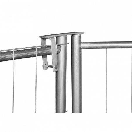 Bauzaun Standard Drehgelenk - zur Erstellung von Bauzauntoren