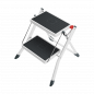 Hailo MK60 Mini Klapptritt weiß 2 Stufen