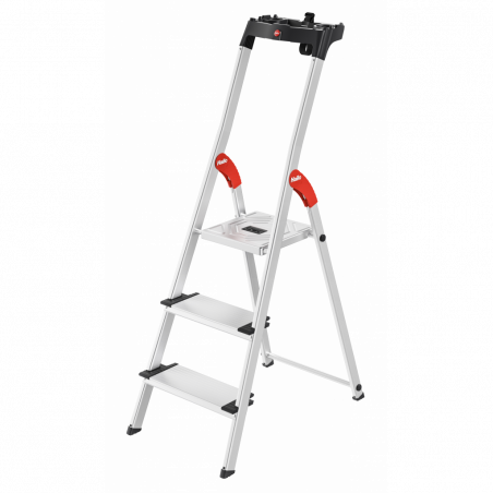 Hailo L80 ComfortLine Stehleiter 3 Stufen