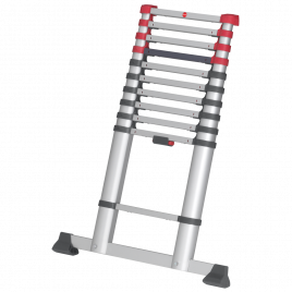 Hailo FlexLine T80 Sicherheits-Teleskopleiter 11 Sprossen