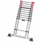 Hailo FlexLine T80 Sicherheits-Teleskopleiter 11 Sprossen