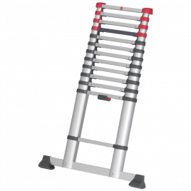 Hailo FlexLine T80 Sicherheits-Teleskopleiter 13 Sprossen