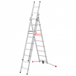 Hailo ProfiLOT Kombileiter 2x9 + 1x8 Sprossen