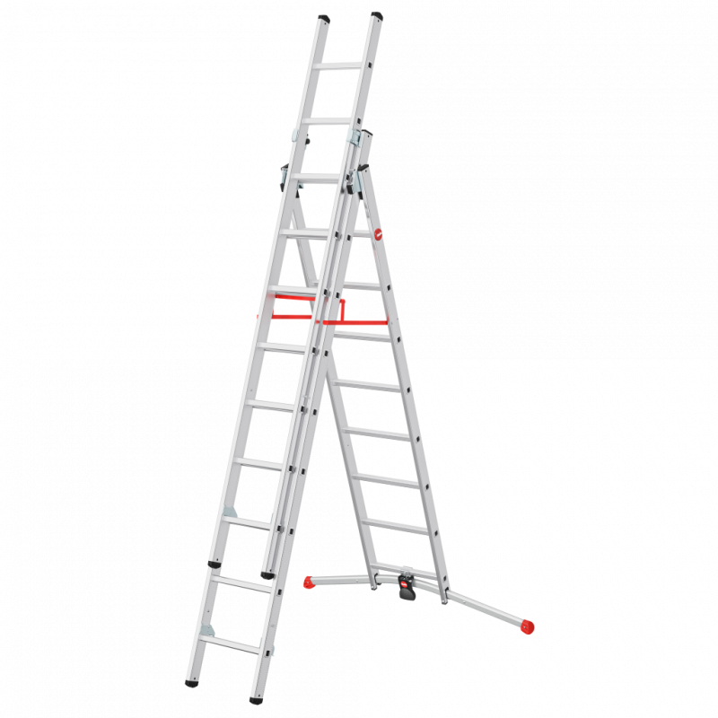 Hailo ProfiLOT Kombileiter 2x9 + 1x8 Sprossen