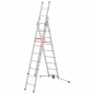 Hailo ProfiLOT Kombileiter 2x9 + 1x8 Sprossen