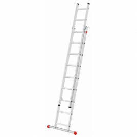 Hailo S80 ProfiStep® duo Schiebeleiter 2x9 Sprossen