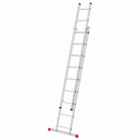Hailo S80 ProfiStep® duo Schiebeleiter 2x9 Sprossen